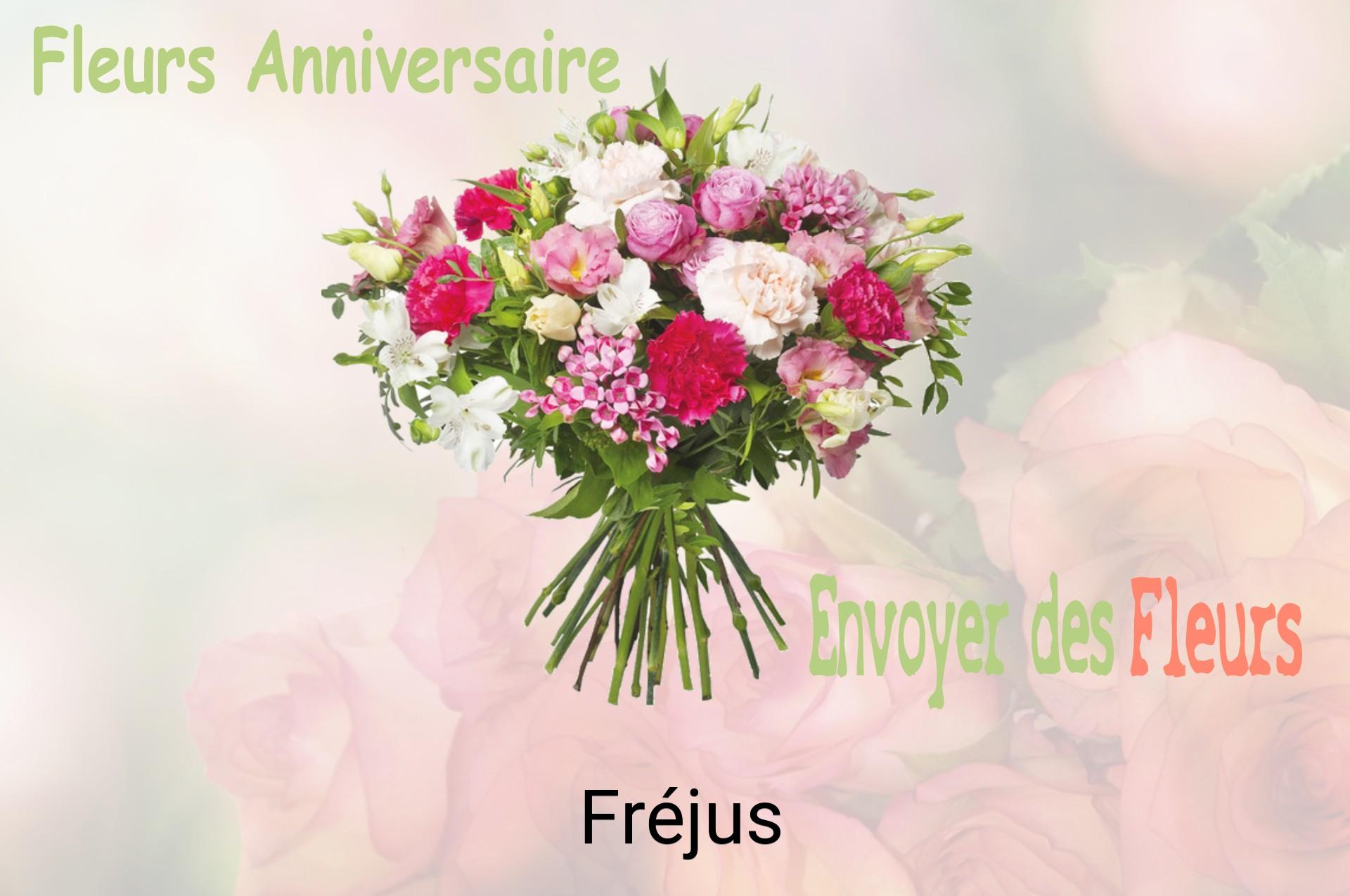 Bouquet de fleurs d’anniversaire livré à Fréjus